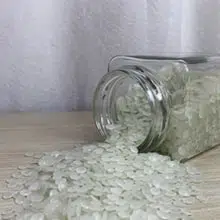 grão cristal pós indústria